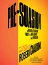 Cover image for Pre-Suasion